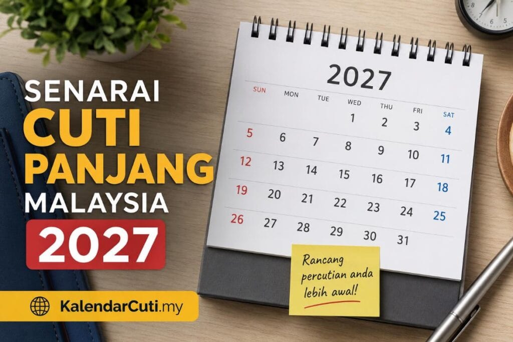 senarai cuti panjang 2027